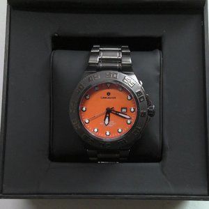 Lancaster Italy Orange Dial Men's Watch